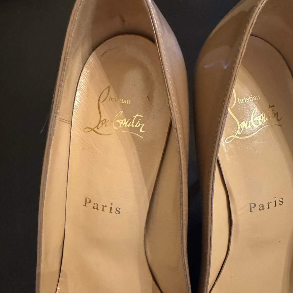 Christian louboutin platform pumps